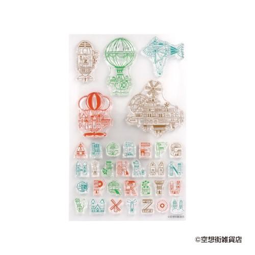 クリアスタンプ 空想街雑貨店(S:0040) : Komamono Lab - 通販 - Yahoo