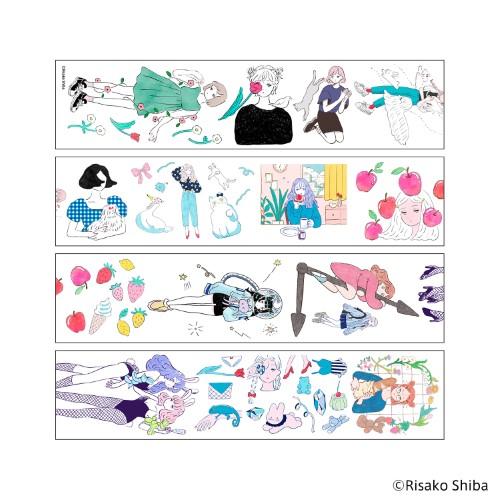 クリアロールステッカー 芝 りさこ(S:0040) : Komamono Lab - 通販
