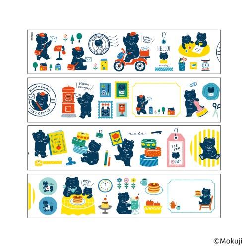 クリアロールステッカー Mokuji(S:0040) : Komamono Lab - 通販