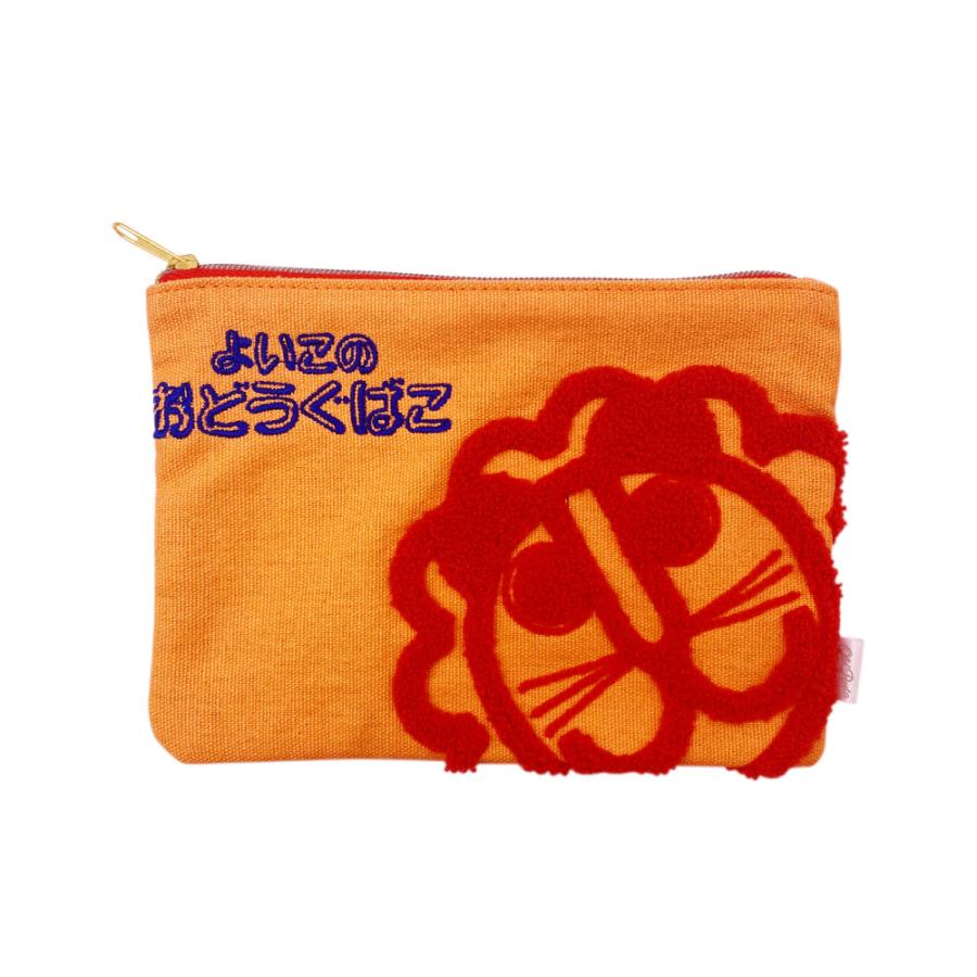1999ラサ購入 ヴィンテージ チベット 赤布ポーチ ターコイズ Old Resta サガラ刺繍ポーチ DEBIKA (S:0040) : Komamono Lab - 通販