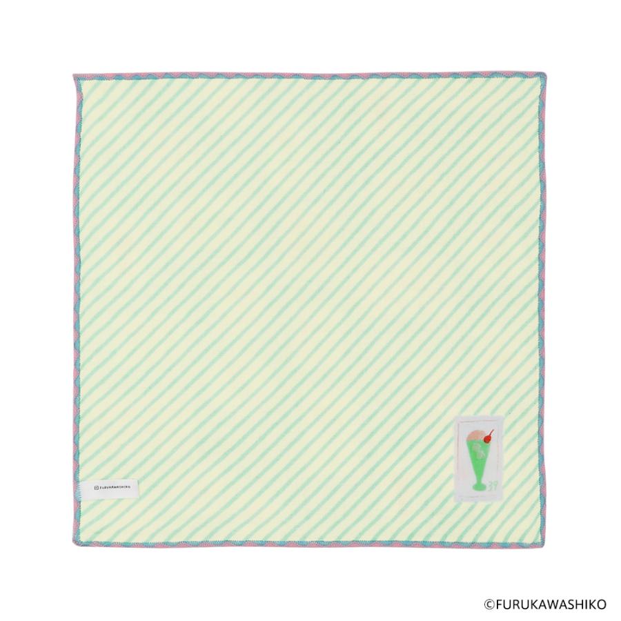 オーダーページ ハンカチ 515クリームソーダわんこ柄 ハンドメイド2/18