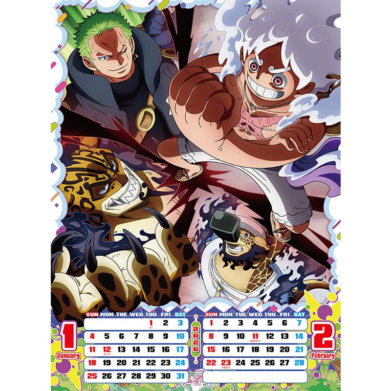 【新品】『ONE PIECE』コミックカレンダー（大判）2026 ONE PIECE コミックカレンダー 2026 新品 ワンピース カレンダー