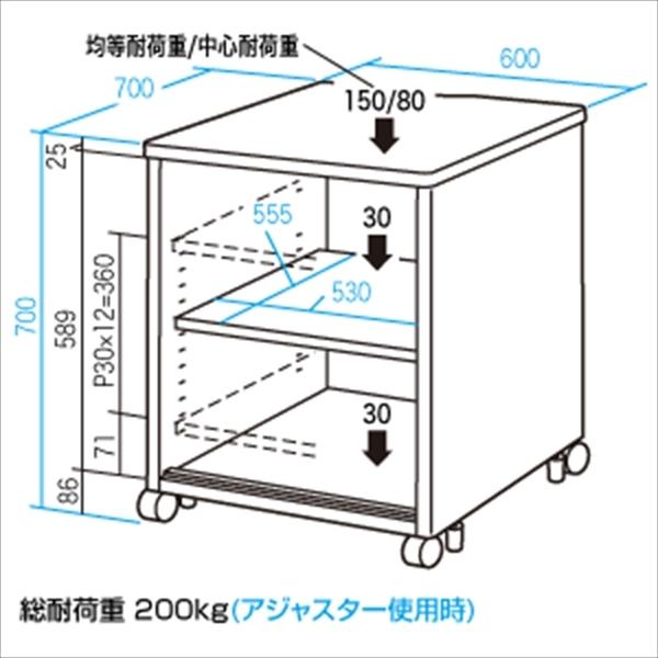 サンワサプライ eデスク（Pタイプ） ED-P6070N (S:0230)_6
