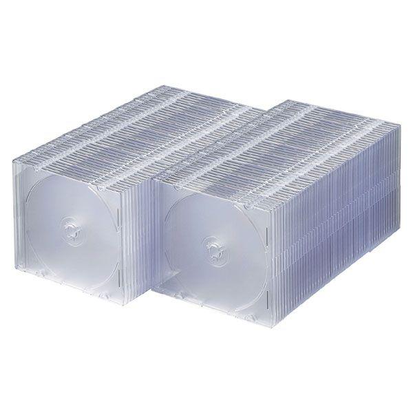 SANWA SUPPLY（サンワサプライ） DVD・CDケース（クリア） FCD-PU100C