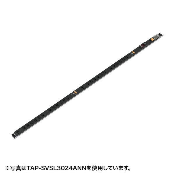 サンワサプライ 19インチサーバーラック用コンセント(30A) 電流表示機能付き (S:0230)
