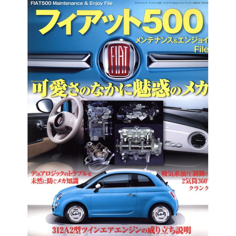 翌日発送・フィアット500 メンテナンス＆エンジョイファイル
