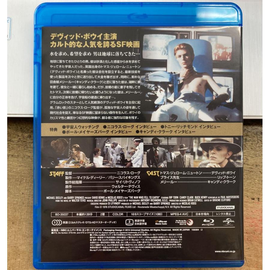 地球に落ちて来た男 デヴィッド・ボウイ 【中古Blu-ray Disc