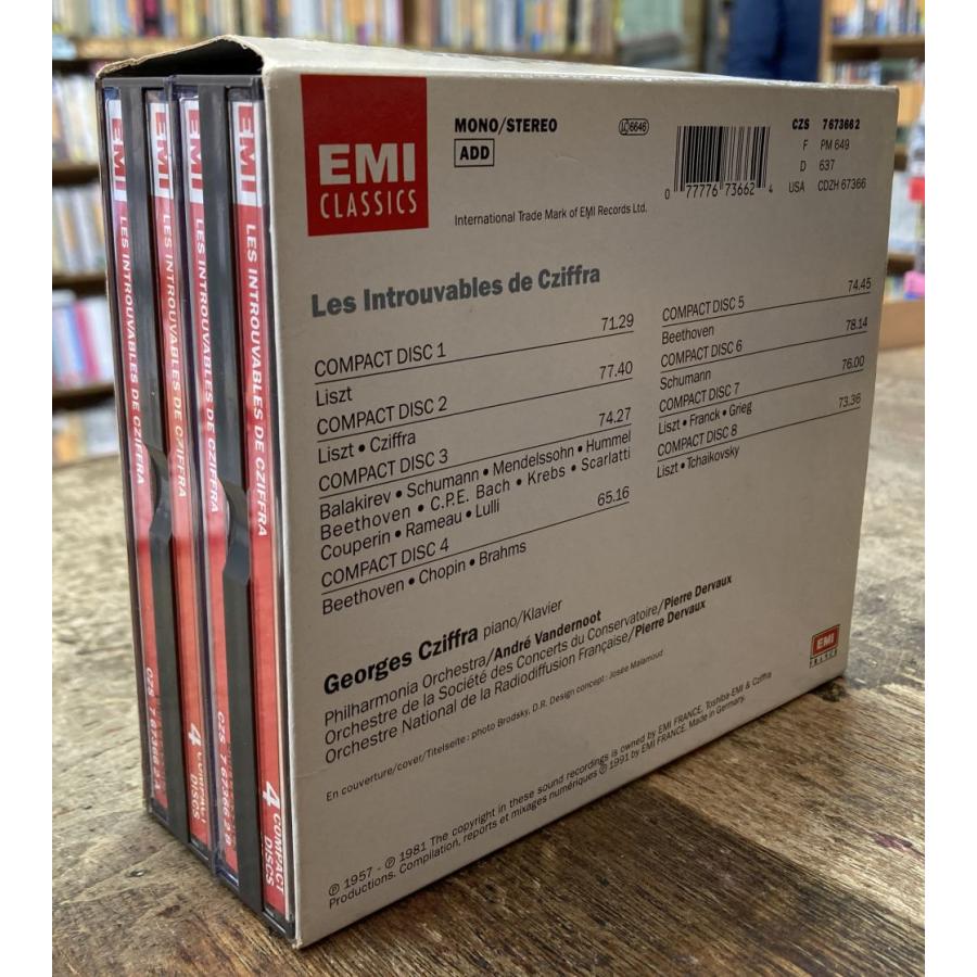 Les Introuvables de Cziffra 【中古CD】 8枚組 ドイツ盤 ジョルジュ 