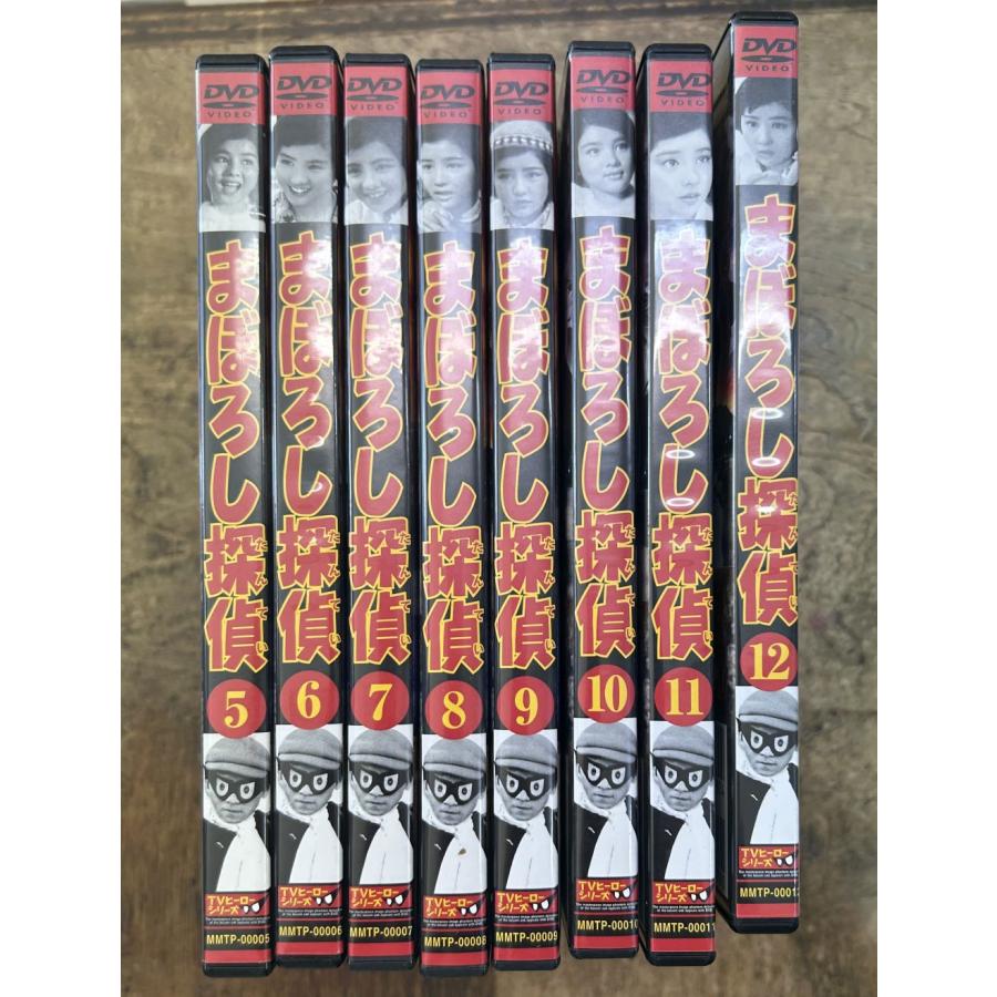 まぼろし探偵 第5巻〜第12巻セット 【中古DVD】 12枚まとめて 加藤弘