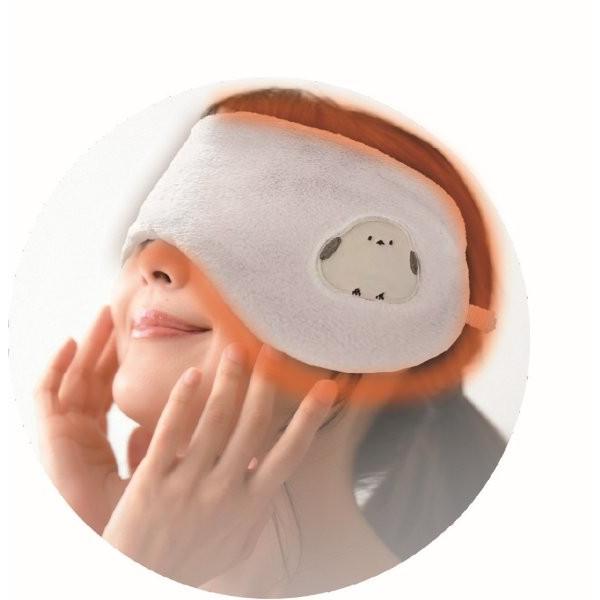 ほんやら堂 耳ぽかアイピロー シマエナガ柄 ラベンダーの香り 繰り返し