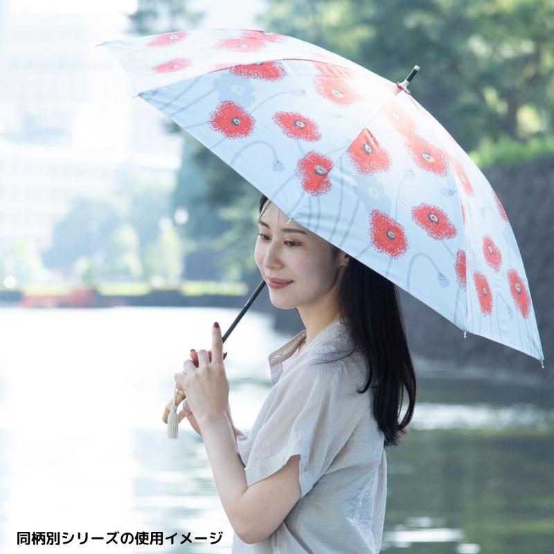 河馬印本舗 日傘 折りたたみ 晴雨兼用 和柄 3段 50cm かばじるしほんぽ