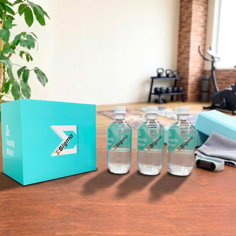 酸素水 高濃度酸素 500ml ボトル シグマ酸素水500ml スポーツボトル 6