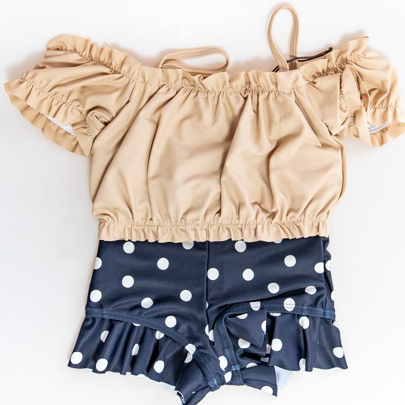 Ocean And Ground オーシャンアンドグラウンドgirl S水着 オフショルダーセットアップ メール便送料無料対応可