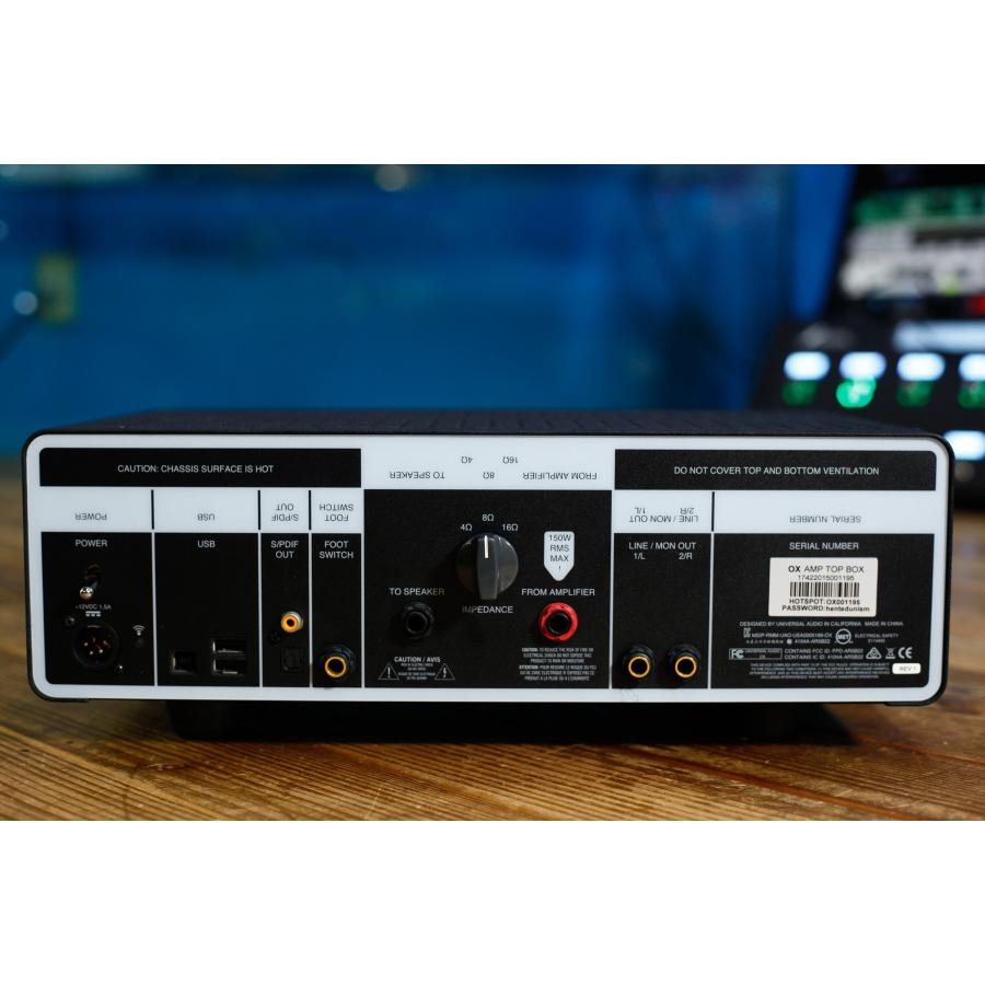 配信機器・PA機器・レコーディング機器 ox universal audio ハイゲインアンプの爆音サウンドが自宅で録れる、Universal