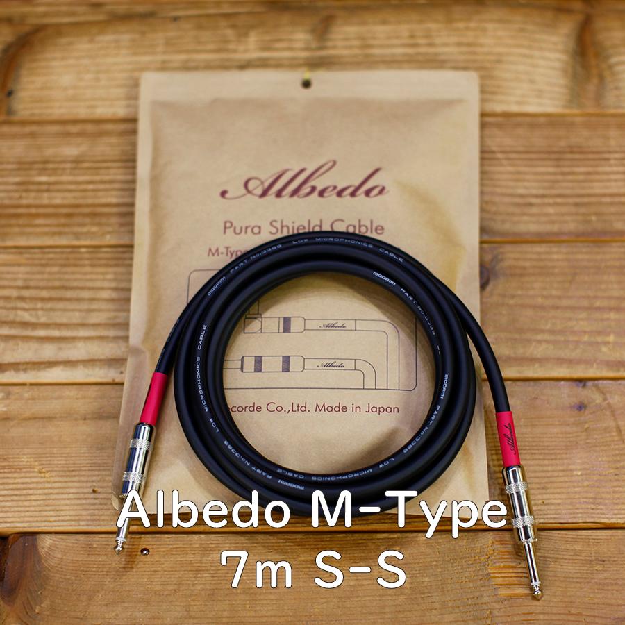 2021年最新海外 Albedo / 渋谷店 アルベド ギターケーブル 7m S-S / 3368) (Mogami M-Type Cable Shield Pura / フォンケーブル