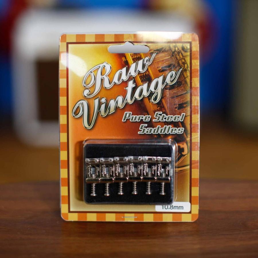 Raw Vintage Pure Steel Saddles / RVS-108 (10.8mm Pitch 