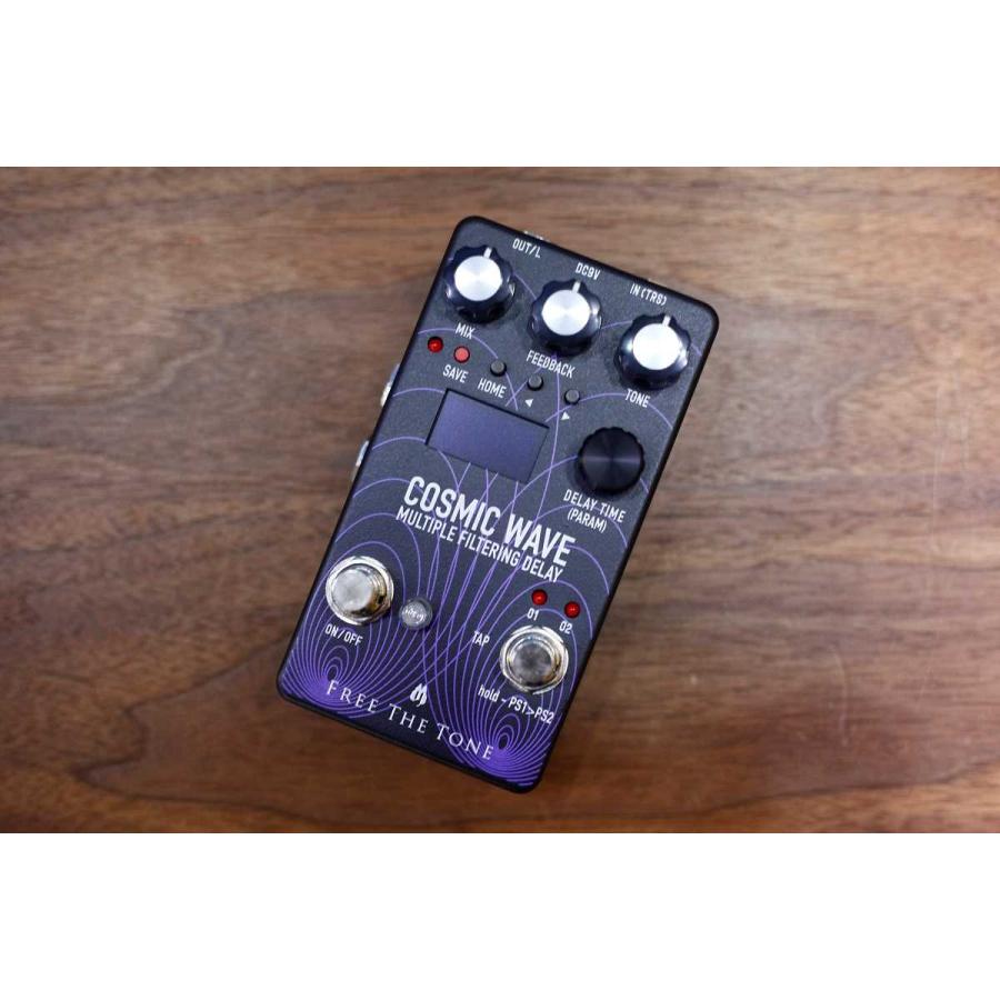 ギター COSMIC WAVE Multiple Filtering Delay FreeTheToneよりデジタルディレイ「Cosmic Wave CW-1Y」登場！