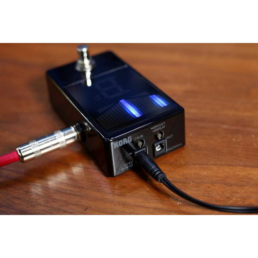 KORG / Pitchblack X ULTRA BUFFER 搭載 ペダル型チューナー