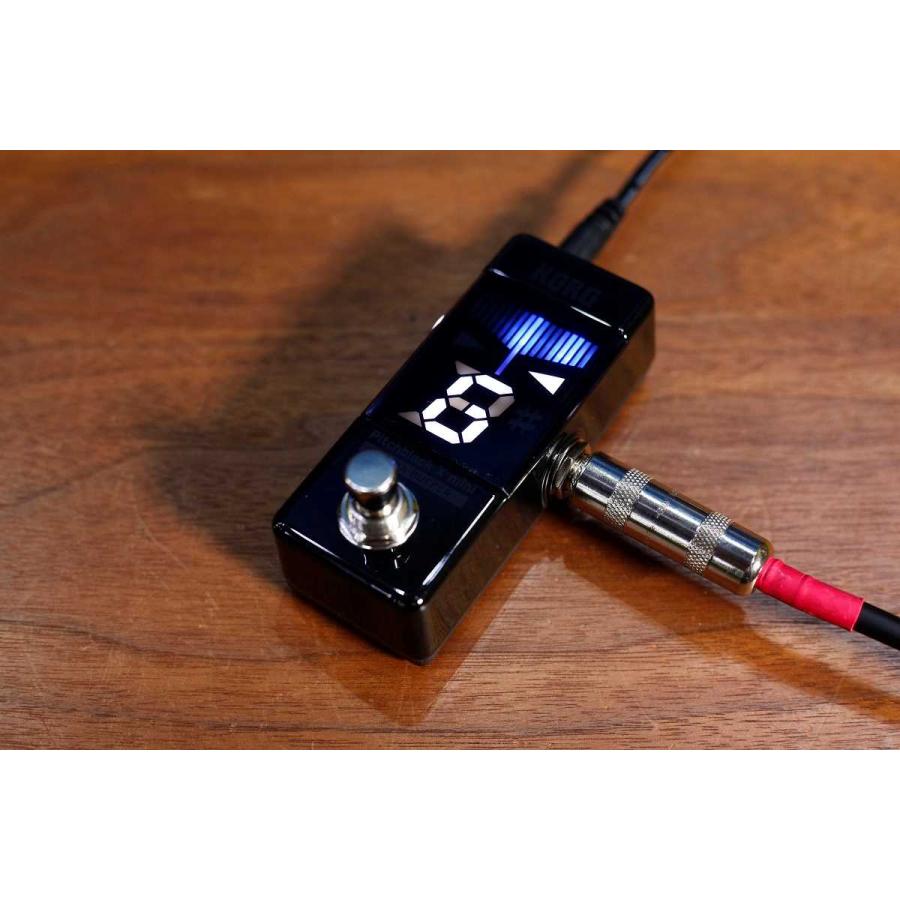 KORG Pitchblack X mini ペダル型チューナ兼バッファ Pitchblack X mini - CHROMATIC PEDAL TUNER | KORG (Japan)