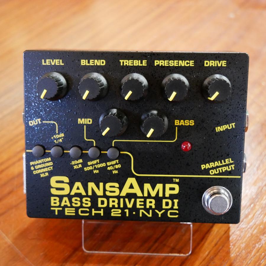 TECH21 / Sans Amp BASS DRIVER DI V2 定番Bass ドライブペダル 