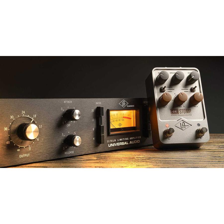 美品　UAFX OX STOMP スピーカーシミュレーター UNIVERSAL AUDIO ( ユニバーサルオーディオ ) UAFX OX Stomp