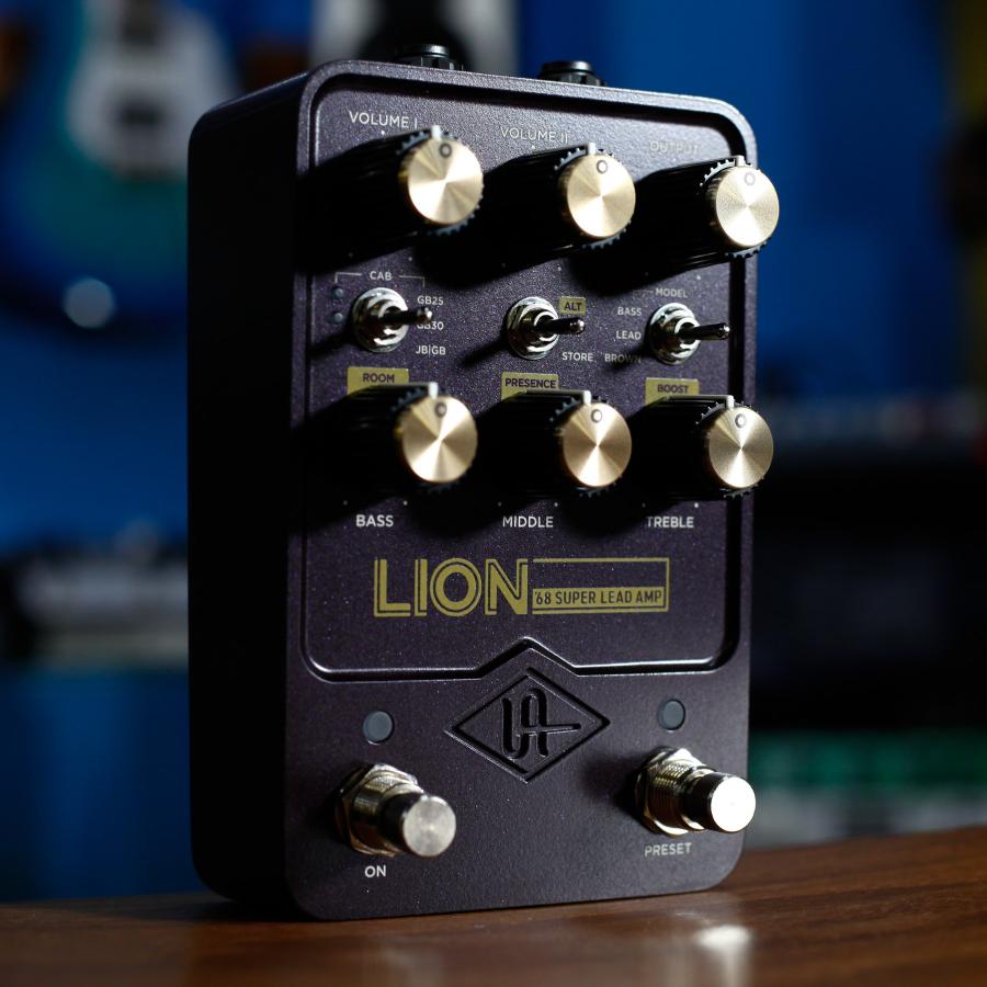 UAFX Lion 68Super Lead Amp (2025年7月新品購入) Universal Audio UAFX Lion '68 Super Lead Amp Effects Pedal