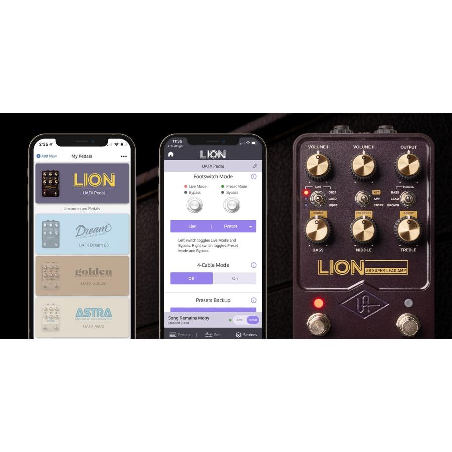 クリアランス特価】Universal Audio / UAFX Lion '68 Super Lead Amp