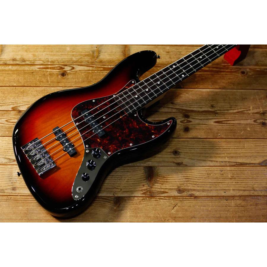 Crews Maniac Sound / JB-Modern 5 / 3Tone Sunburst / 5弦ベース 