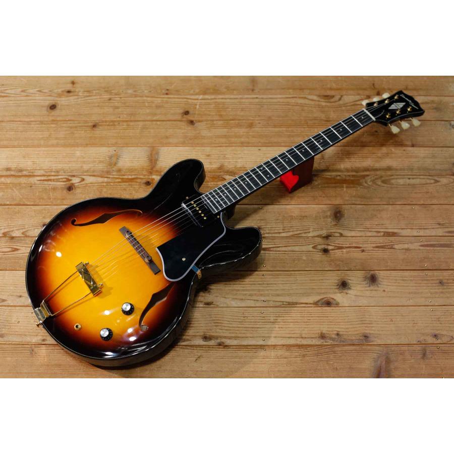 Seventy Seven Guitars EXRUBATO-ONE/S SB / Sunburst フルアコ 渋谷店