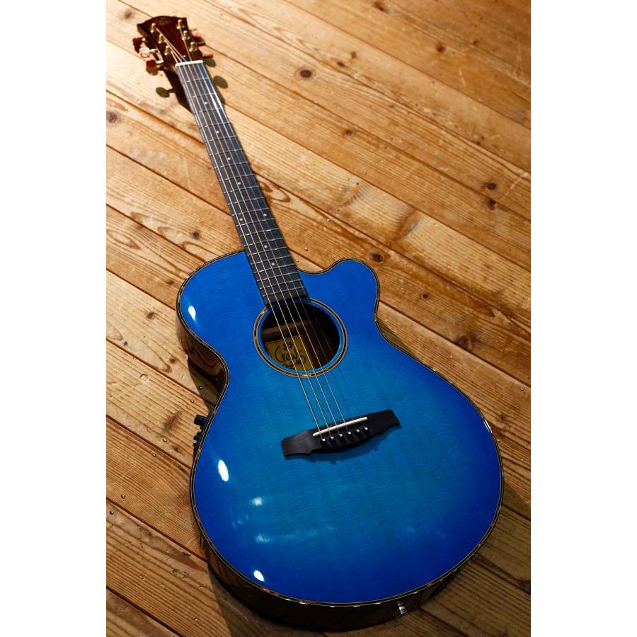 Crews Maniac Sound / ES-1500C / Blue Burst / エレアコ ピックアップ搭載 / 渋谷店在庫品の画像