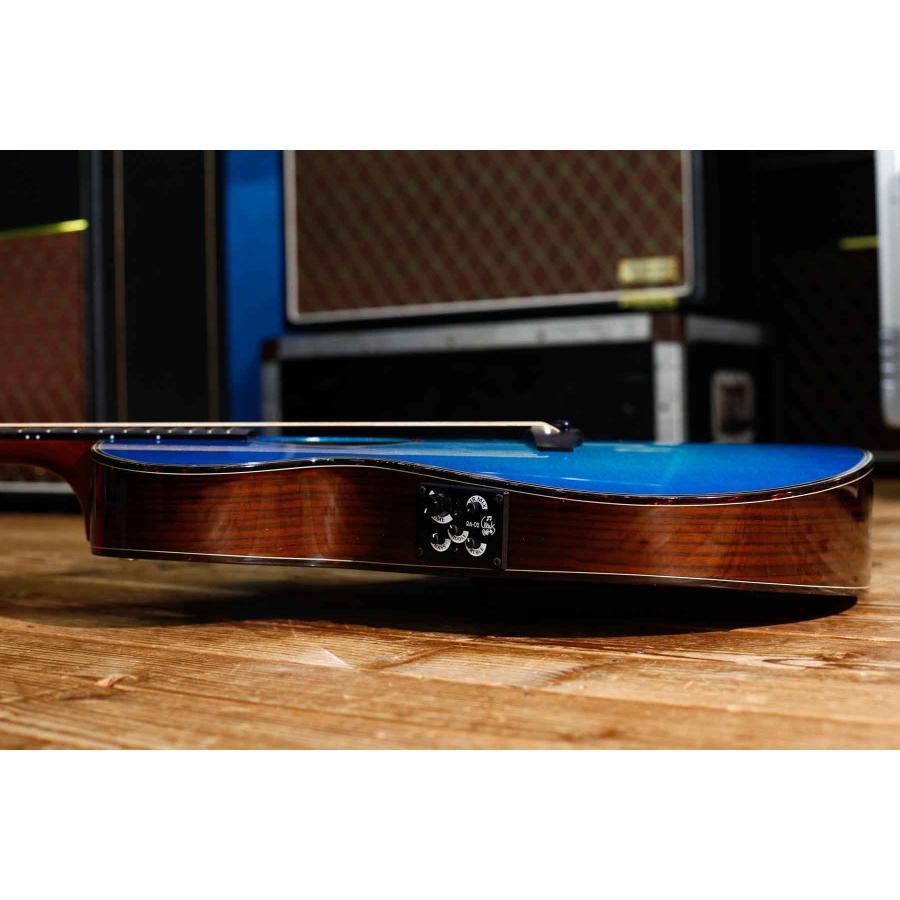 Crews Maniac Sound / ES-1500C / Blue Burst / エレアコ ピックアップ搭載 / 渋谷店在庫品の画像
