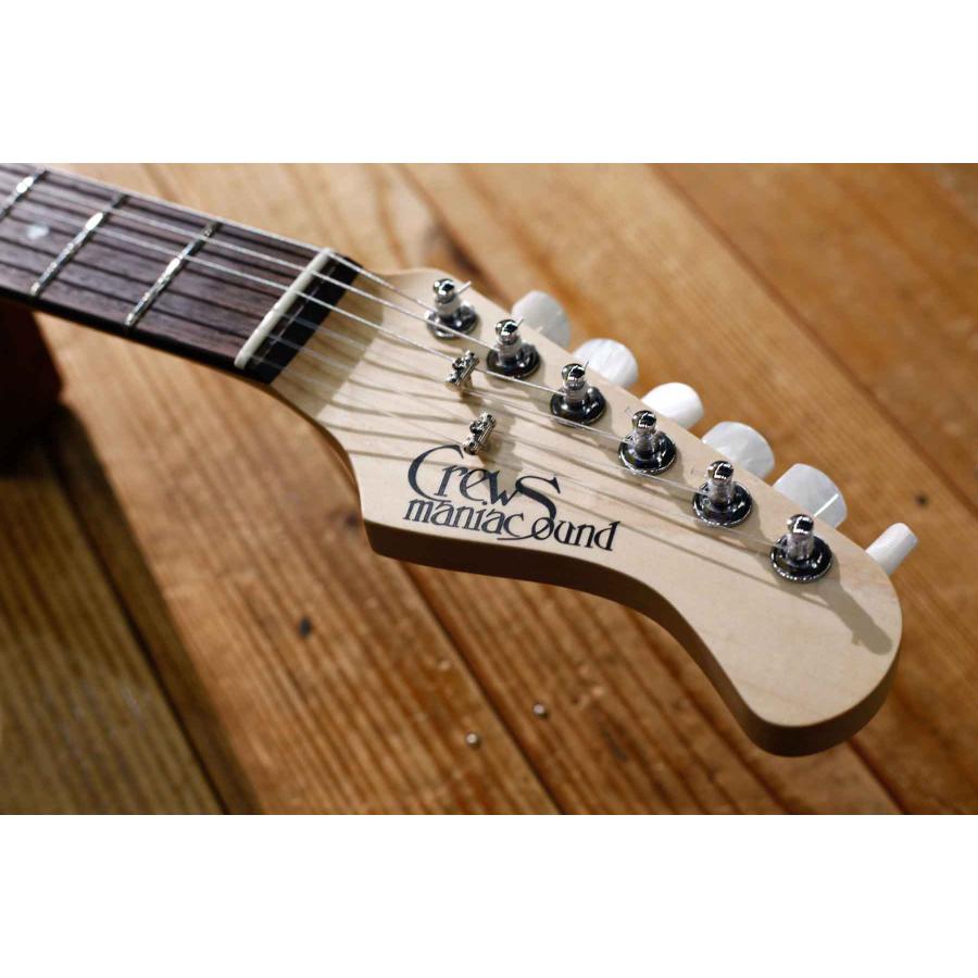 Crews Maniac Sound クルーズマニアックサウンド / Six Nylon / Burl Poplar Top / Natural/ エレクトリックナイロンギター 渋谷店在庫品の画像