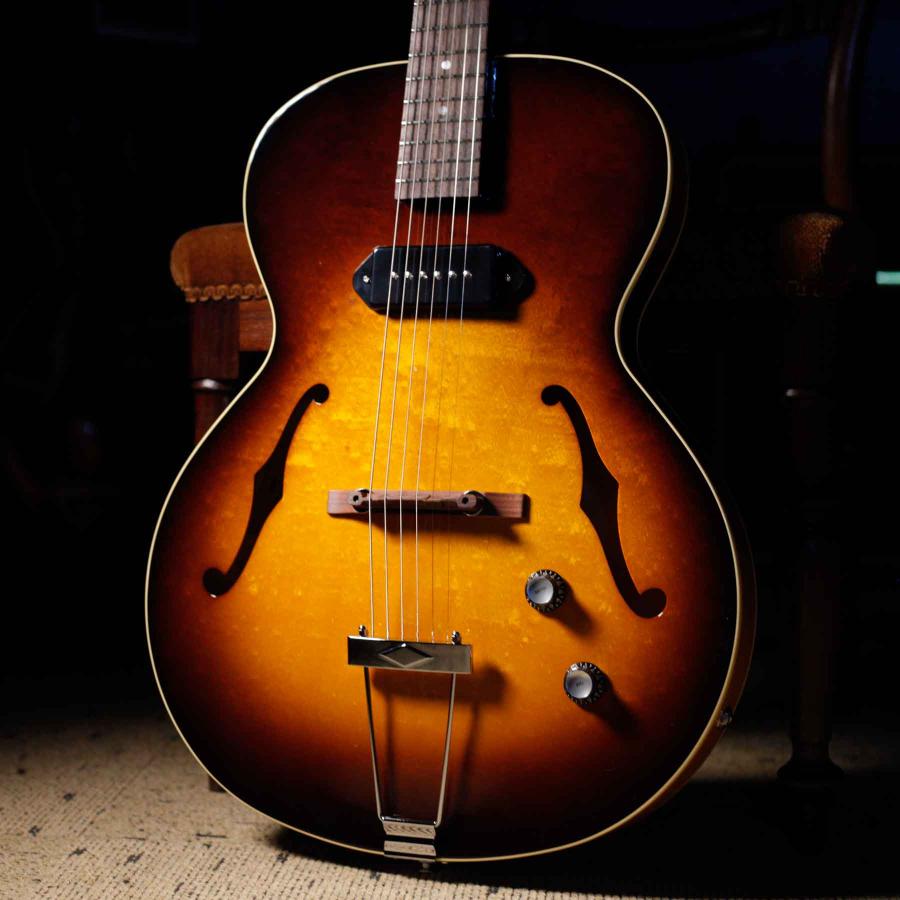 Crews Maniac Sound / CP-02 Vintage Sunburst 薄型フルアコモデル P90