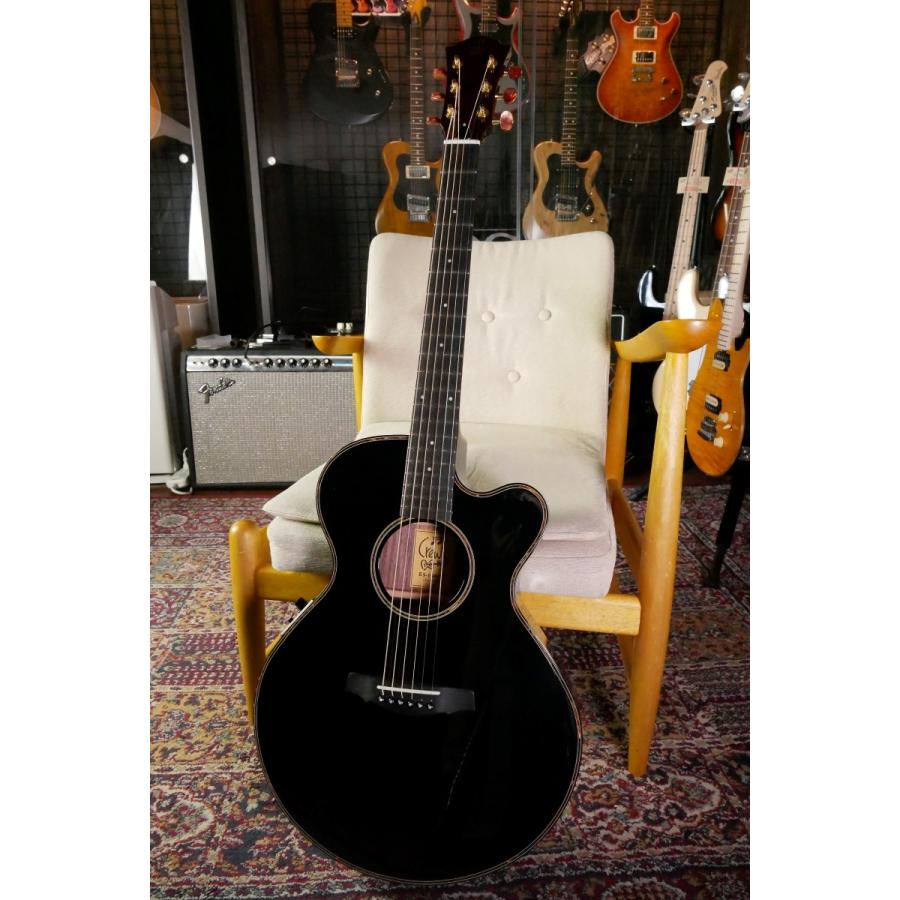 Crews Maniac Sound / ES-1500C Black エレアコ ピックアップ