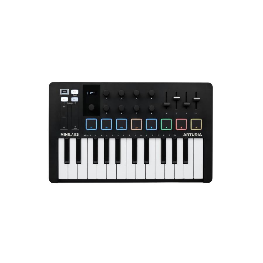 Arturia / MINILAB 3 BK MIDIキーボード パッド・コントローラー