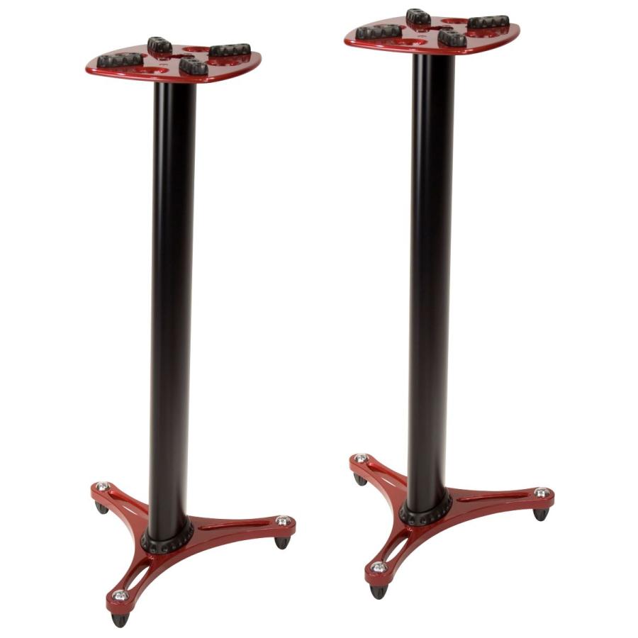 【中古】 ULTIMATE アルティメイト スタジオモニタースタンド 45インチ MS-90 45R レッド ULTIMATE / MS-90/45R レッド スタジオモニタースタンド