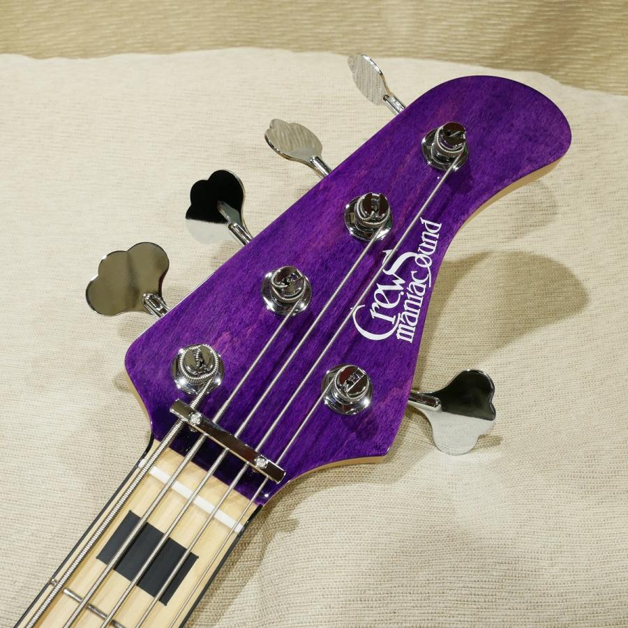 Crews Maniac Sound / JB-2005 MP Maple Fingerboard Purple 5弦 Crews Maniac Sound / JB-2005 MP Maple Fingerboard Purple 5弦