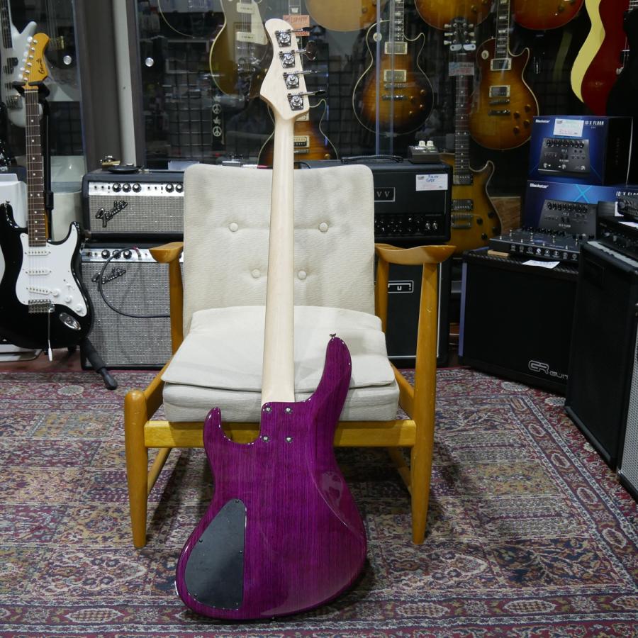 Crews Maniac Sound / Jackson 4 / Purple / フレットレス ベース / チョイキズ品 / EMG / Crews クルーズ / サイドパーク店在庫品_6