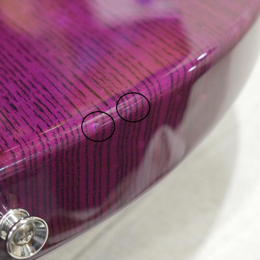 Crews Maniac Sound / Jackson 4 / Purple / フレットレス ベース / チョイキズ品 / EMG / Crews クルーズ / サイドパーク店在庫品_8