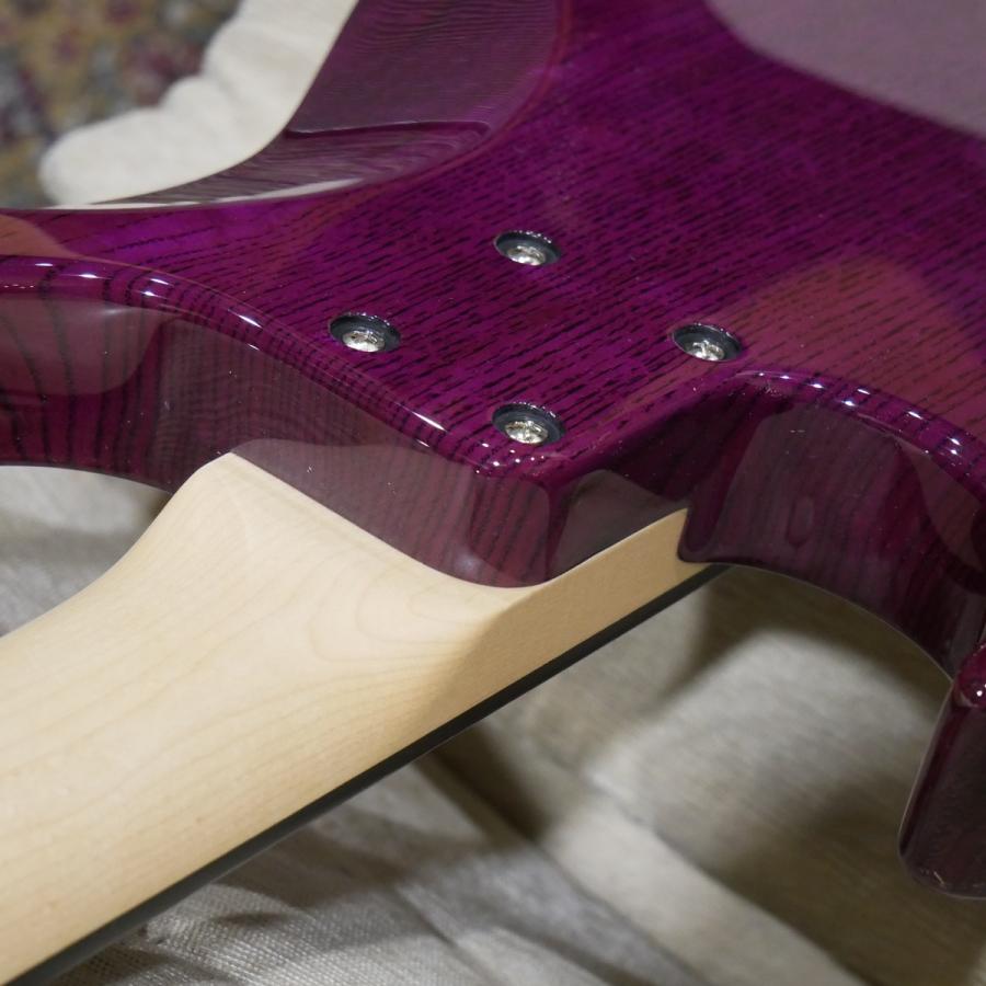 Crews Maniac Sound / Jackson 4 / Purple / フレットレス ベース / チョイキズ品 / EMG / Crews クルーズ / サイドパーク店在庫品_9