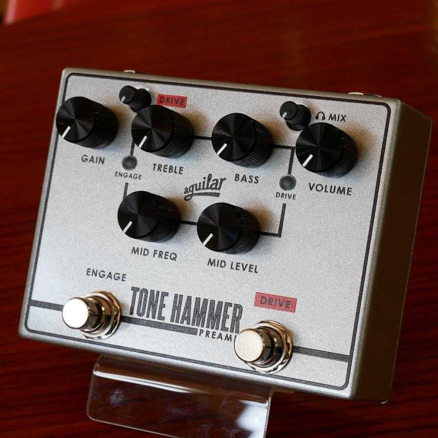 aguilar TONE HAMMER アダプタ付 aguilar / TONE HAMMER V2 アダプター付き PREAMP DIRECT BOX