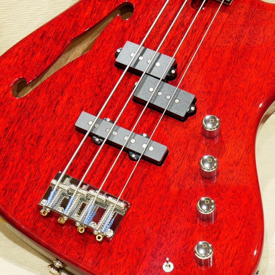 Crews Maniac Sound / Uncle Fat Mahogany Cherry フレットレス ベース