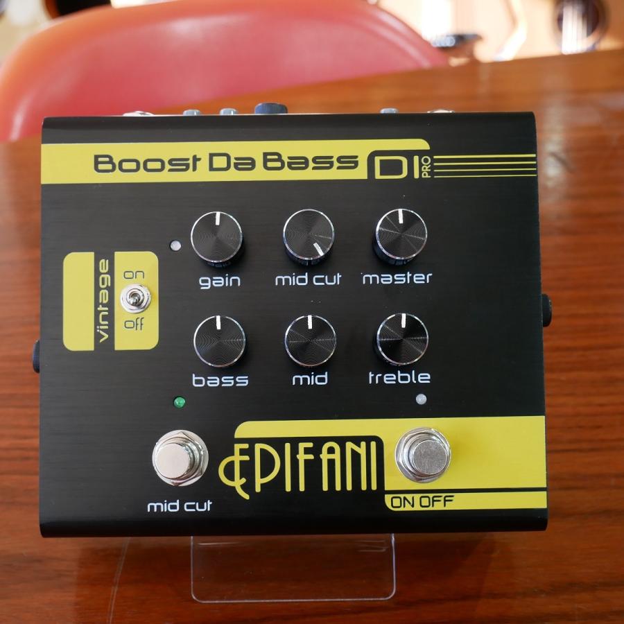Epifani Boost DaBass DI PRO プリアンプ Epifani / Boost Da Bass DI Pro ベースプリアンプ ベース エピファニ
