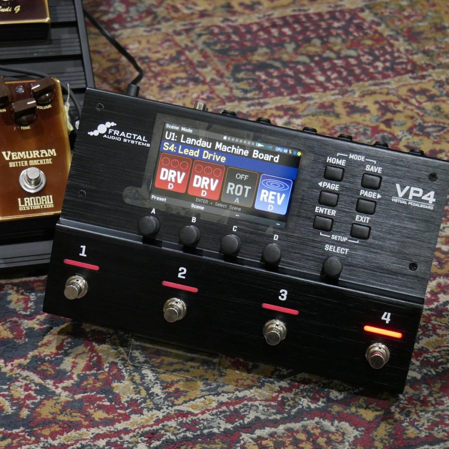 Fractal Audio Systems VP4 エフェクター 正規輸入品 FRACTAL AUDIO SYSTEMS / VP4 VIRTUAL PEDALBOARD マルチエフェクター