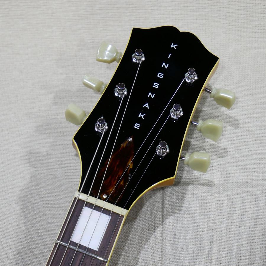 KING SNAKE / Two Bone T Amber Natural フルアコ サイドパーク