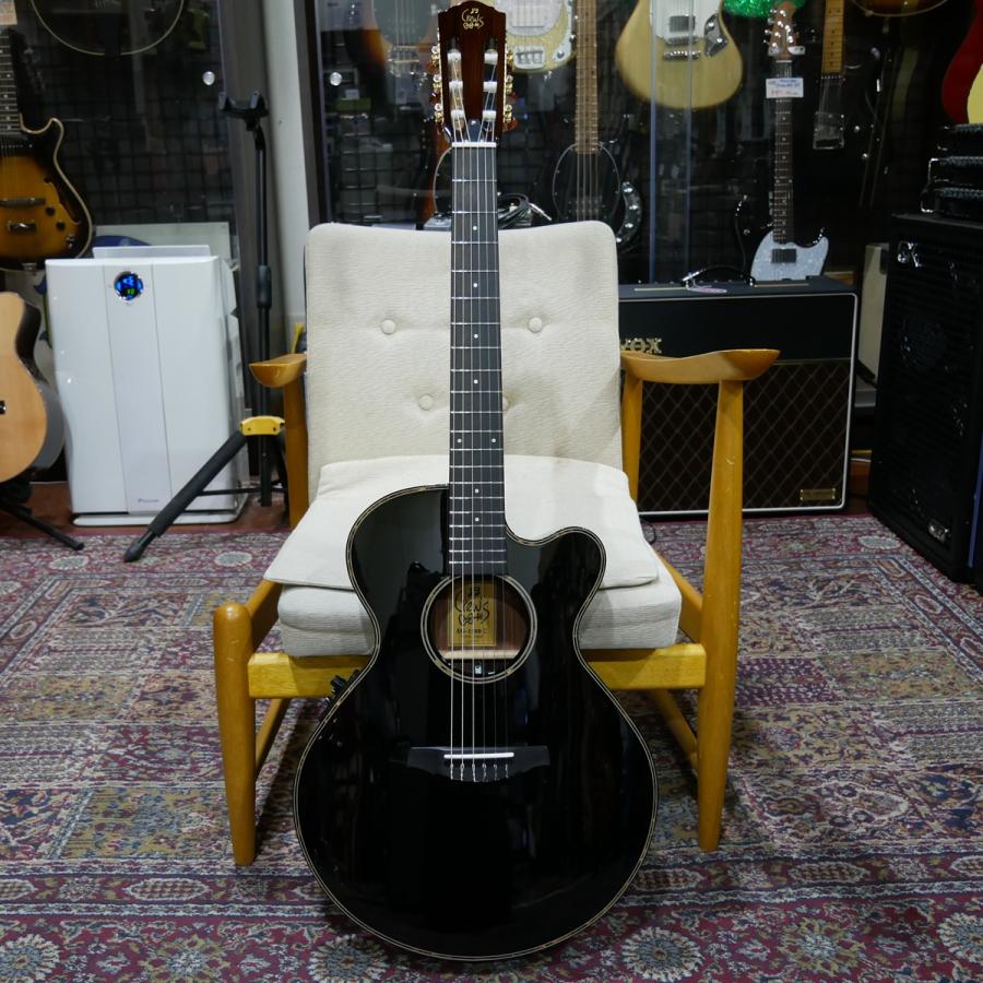 Crews Maniac Sound / EG-1500C / Black / エレガット / 薄胴 / 薄型 / スリムネック / ピエゾ / サイドパーク店在庫品の画像