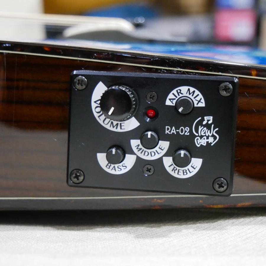 Crews Maniac Sound / ES-1500C / Blue Burst / エレアコ / ピックアップ搭載 / 薄胴 / 薄型 / Crews クルーズ / サイドパーク店在庫品の画像