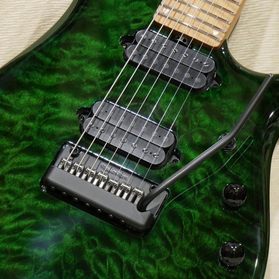 Music Man MUSIC MAN / JP15 7 String / Green Tiger Eye Quilt / 7弦