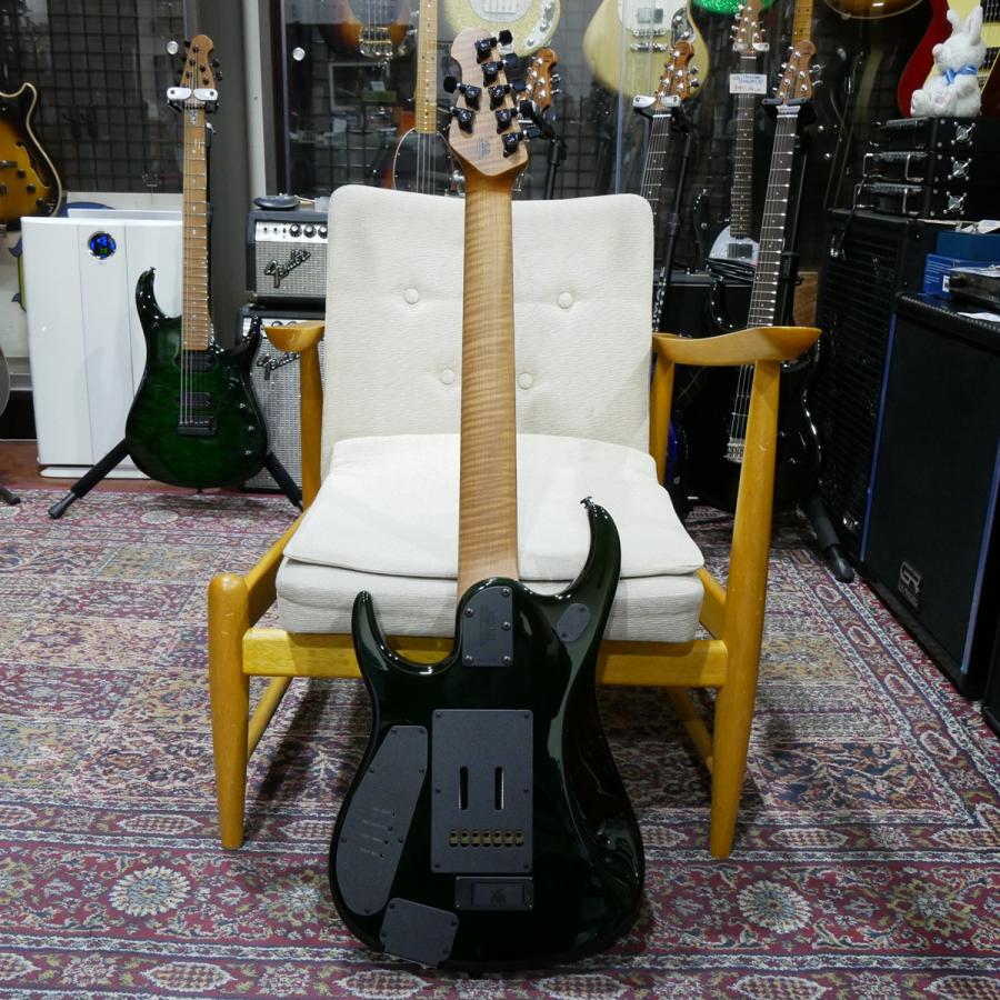 Music Man MUSIC MAN / JP15 7 String / Green Tiger Eye Quilt / 7弦