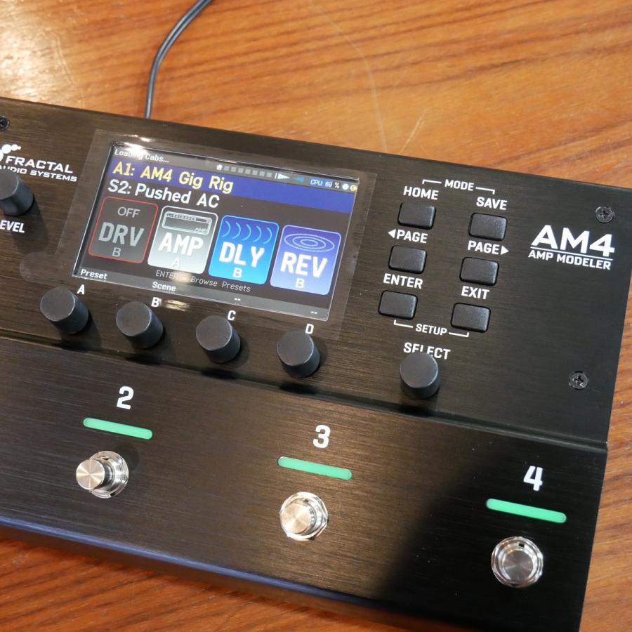 FRACTAL AUDIO SYSTEMS / AM4 AMP MODELER マルチプロセッサー アンプ